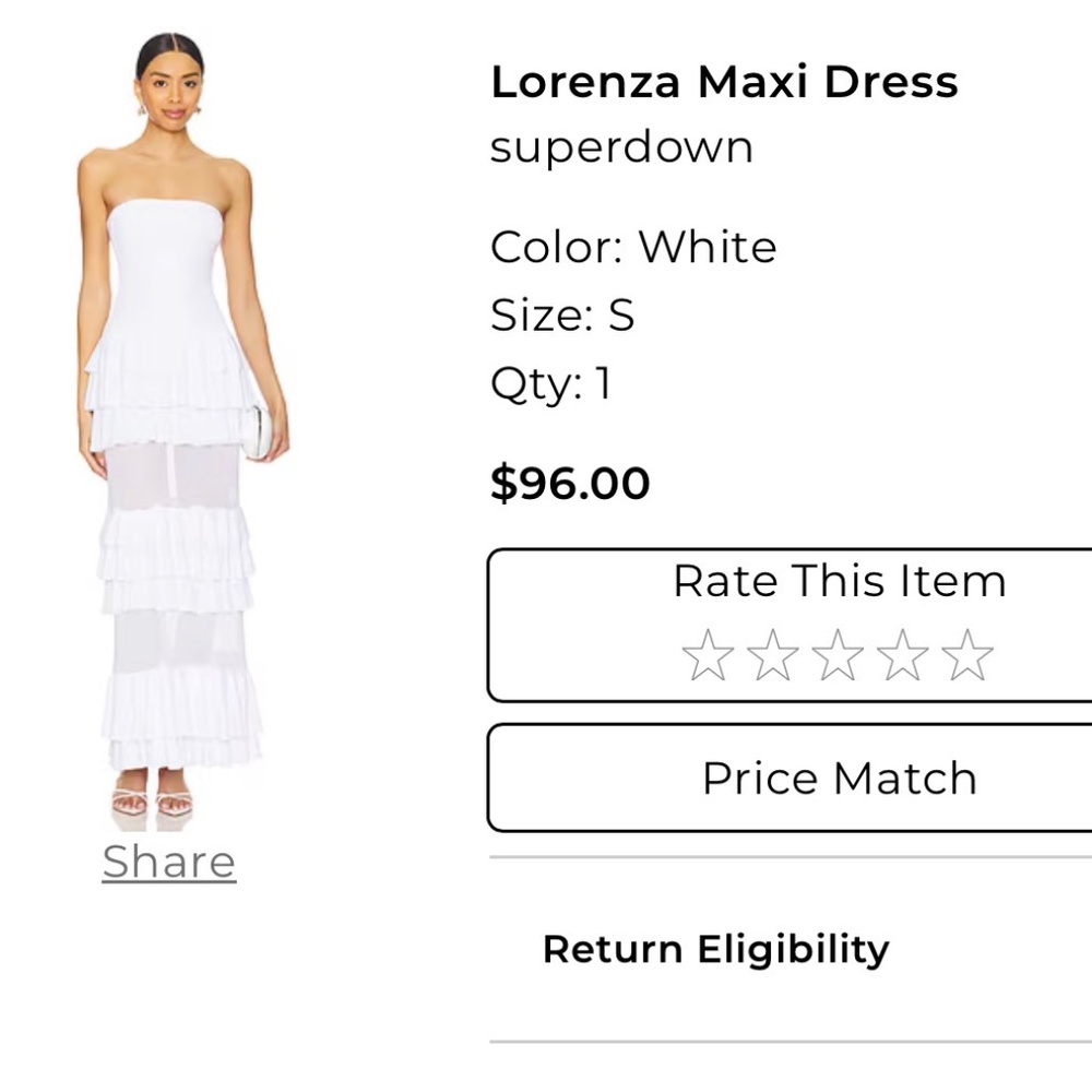 Revolve Lorenza Maxi Dress by Superdown